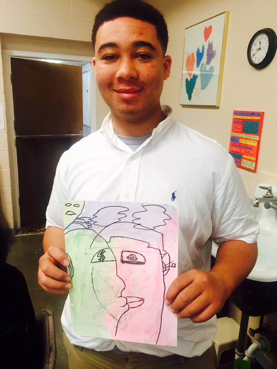 It is a little bit of pressure to make art