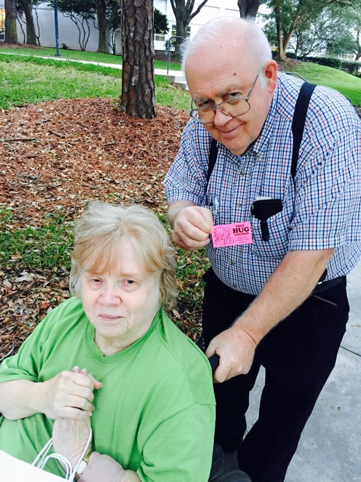 We give out hug coupons