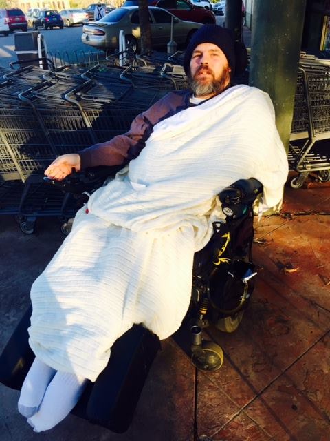 I was shot in the neck five years ago by my stepfather