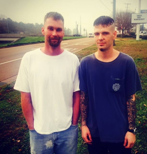 We met in jail and got out yesterday