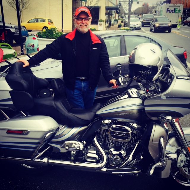 Riding a motorcycle is like meditation