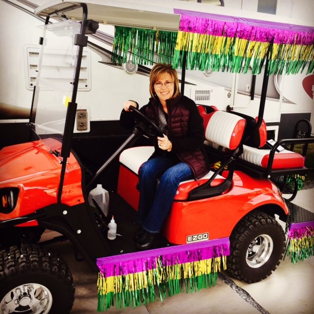 We will spend 10 nights here during Mardi Gras