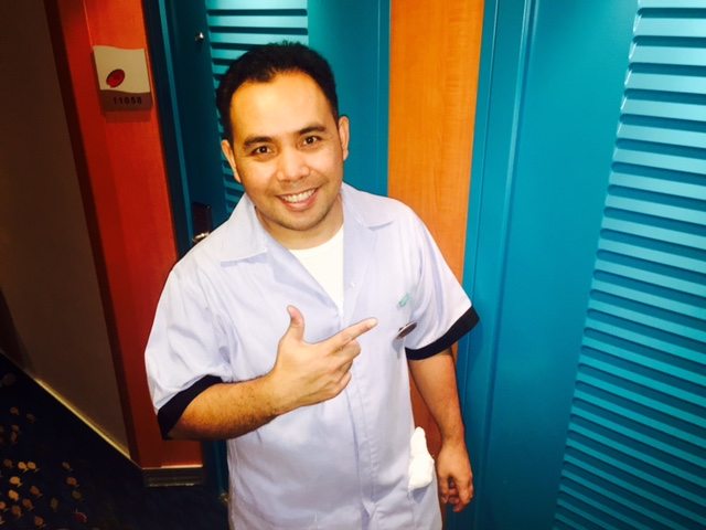 The job is not hard, but the hard part is being away from my family