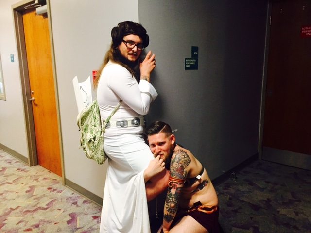 We are comfortable being Princess Leia