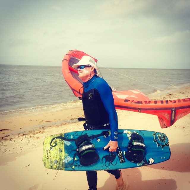 The wind is blowing, so we are skipping work