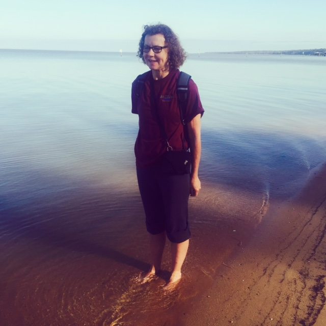 In Iowa, I was a hideout person. I am trying to open up here