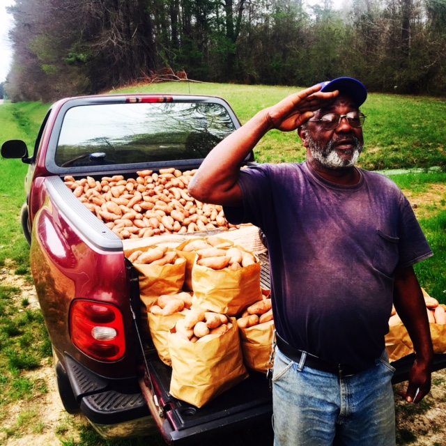 I have been selling sweet potatoes by the side of the road for about four years. They are supposed to be good for you