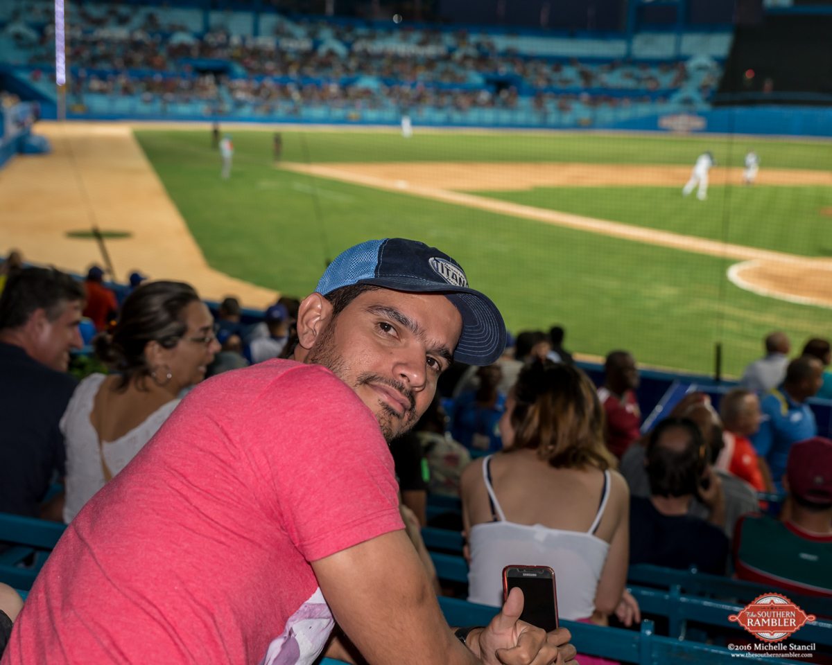 I grew up playing baseball and we came to this stadium all of the time for games