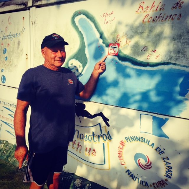 Now my life is relaxed and I love teaching people how to dive