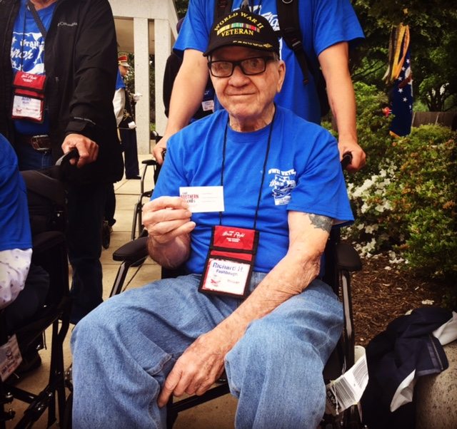 I was 19 when I went in. I was a spoiled kid but war made me grow up