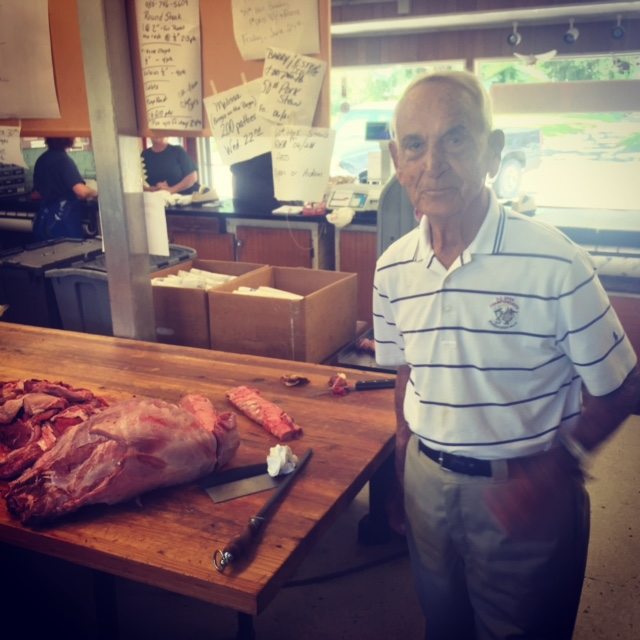 My dad started this meat market in 1891. I am the second generation