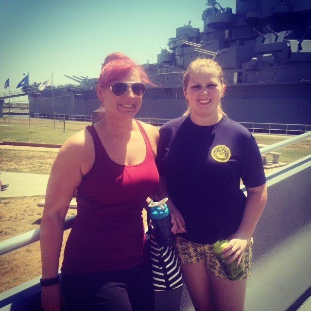 I was a little relieved when she enlisted. I lost my job and the government is her best option for health care and tuition.