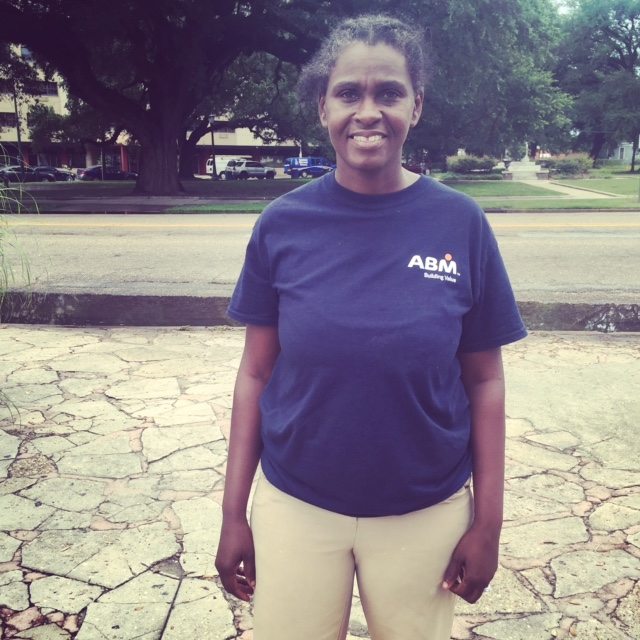 Sometimes I have to walk to the mall on Saturdays to get to work. It takes about 30 or 45 minutes