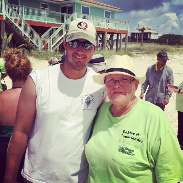 We are waiting for the Kemp’s Ridley sea turtle eggs to hatch. The last time we had them on Ft. Morgan was 2012