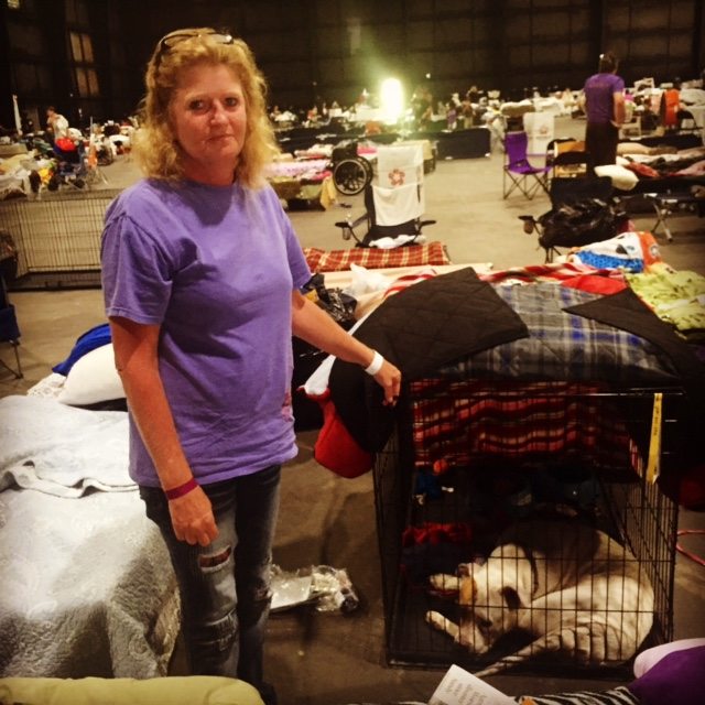 Our pets are family members, we had to save them too