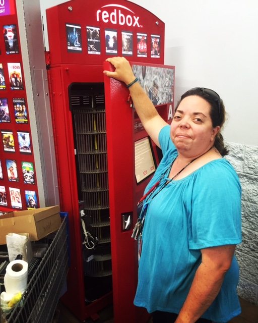 I fill 67 redboxes between here and Lucedale