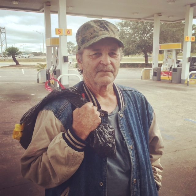 I am through with this life, that is why I am out here walking around