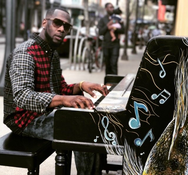 I had to think about playing this piano