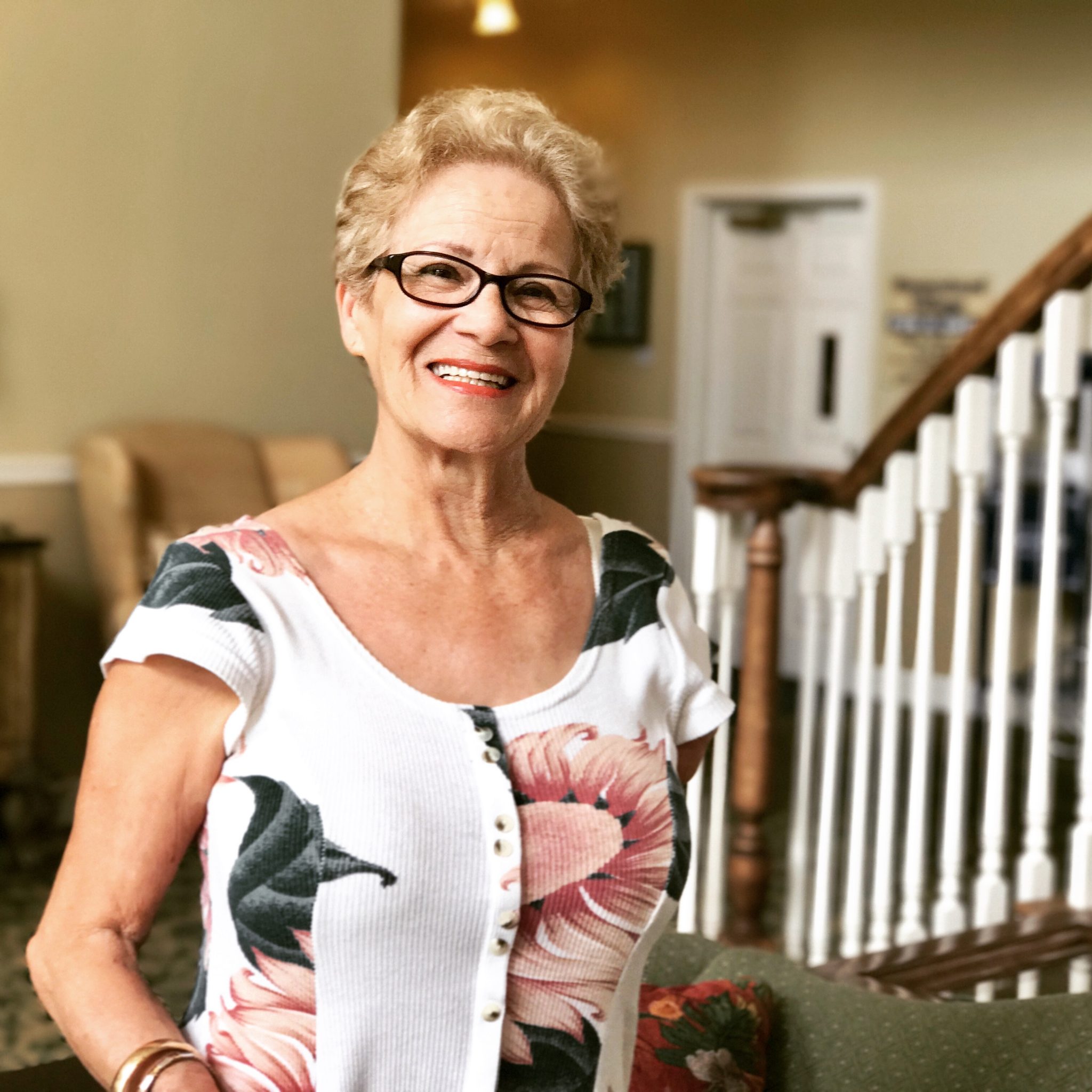 When he got off the plane and said, “Hello Elvira,” I fainted