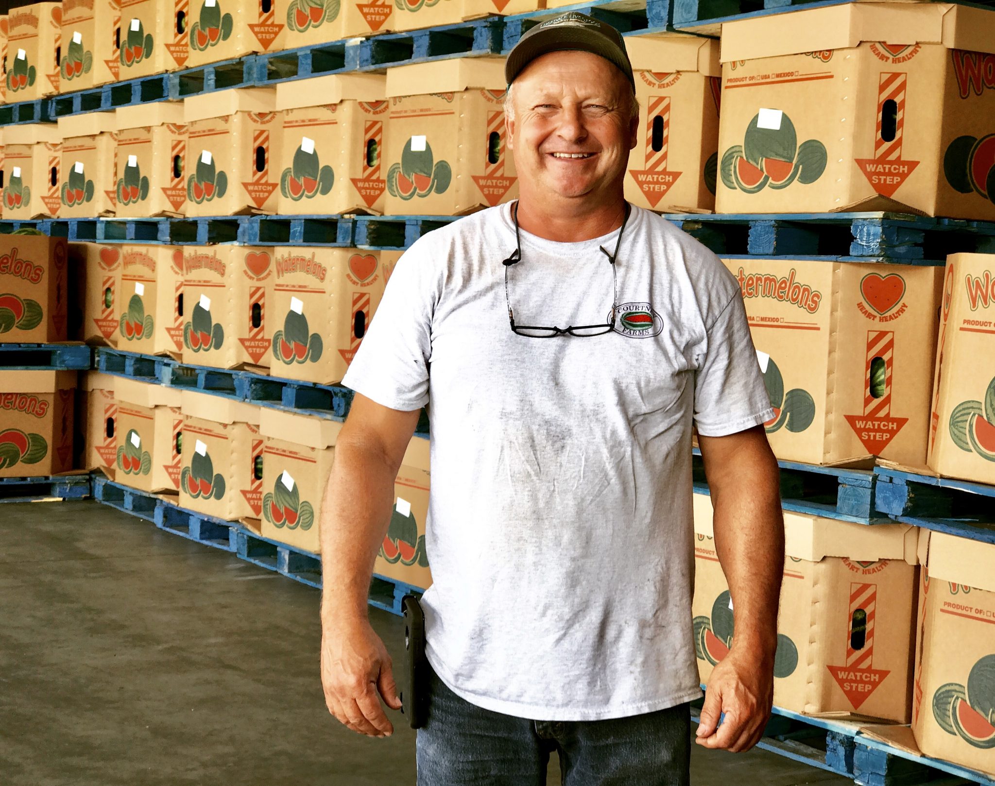 I work 18 hours a day during watermelon season