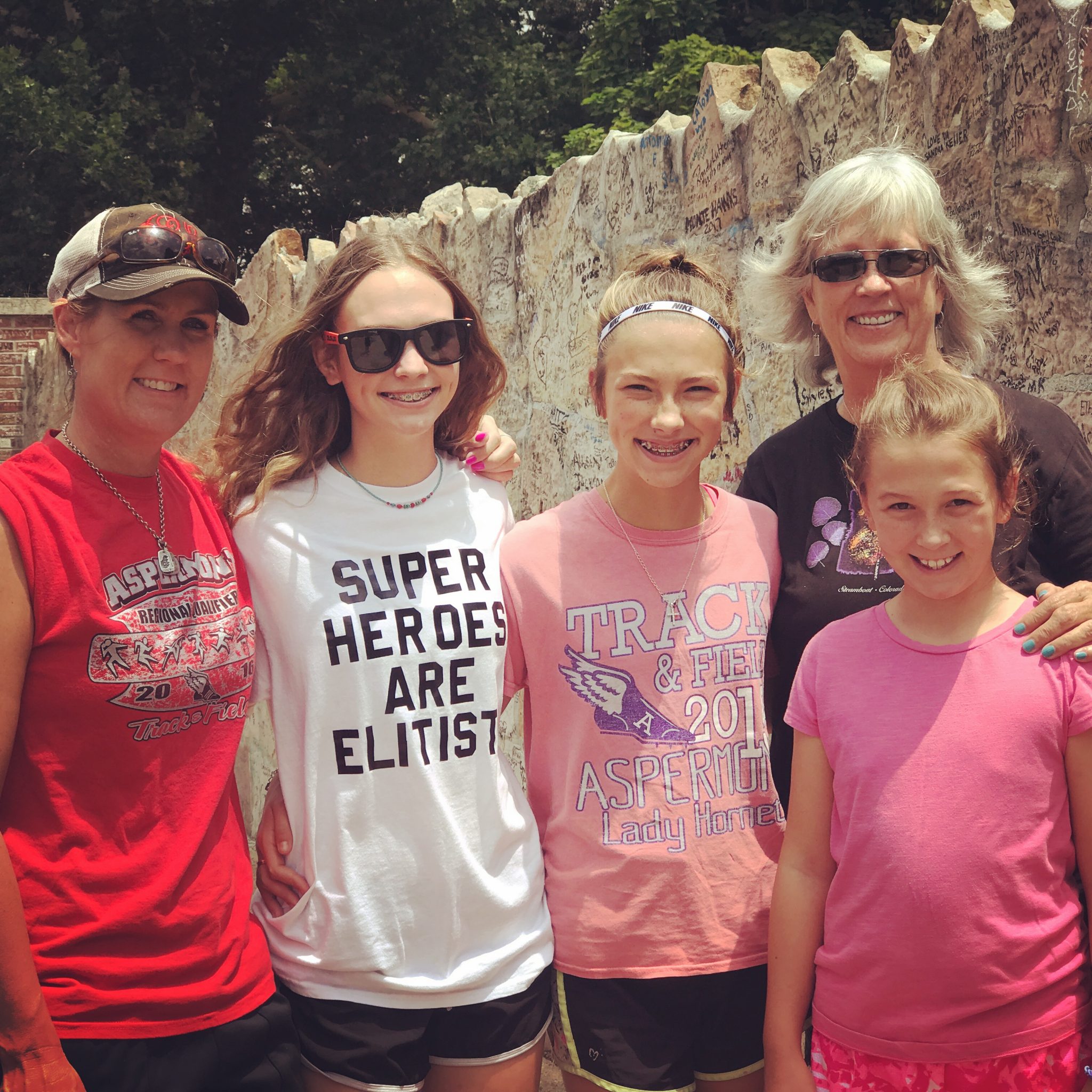 We are going to be in the car together for two weeks