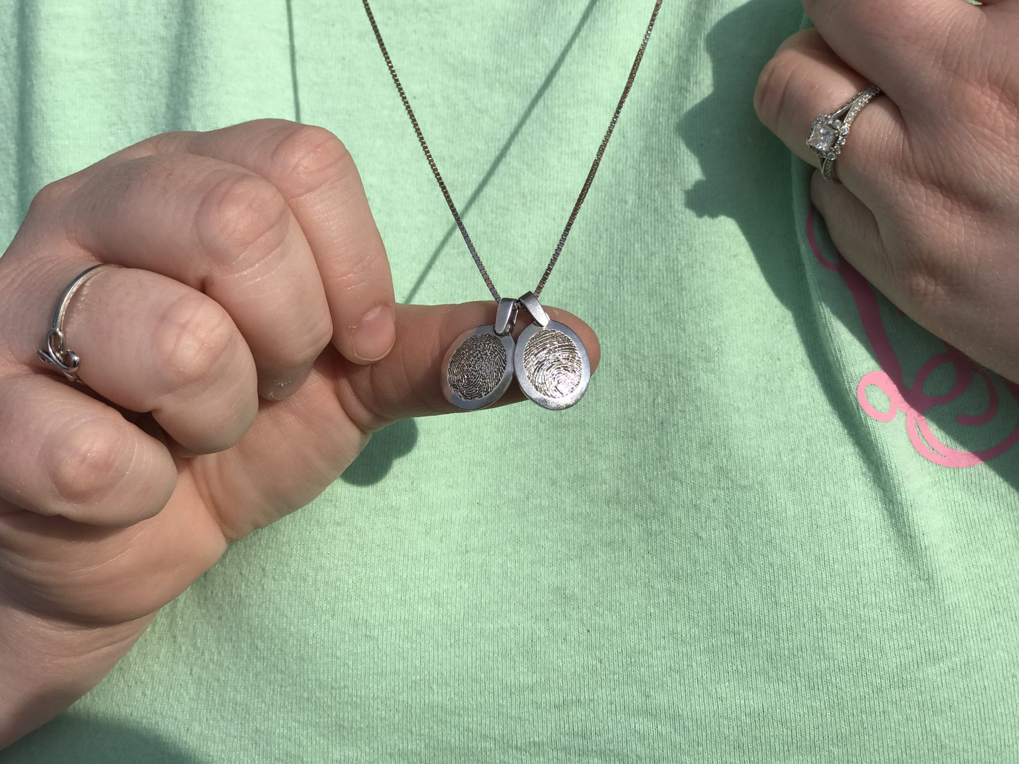 This is my mother’s fingerprint