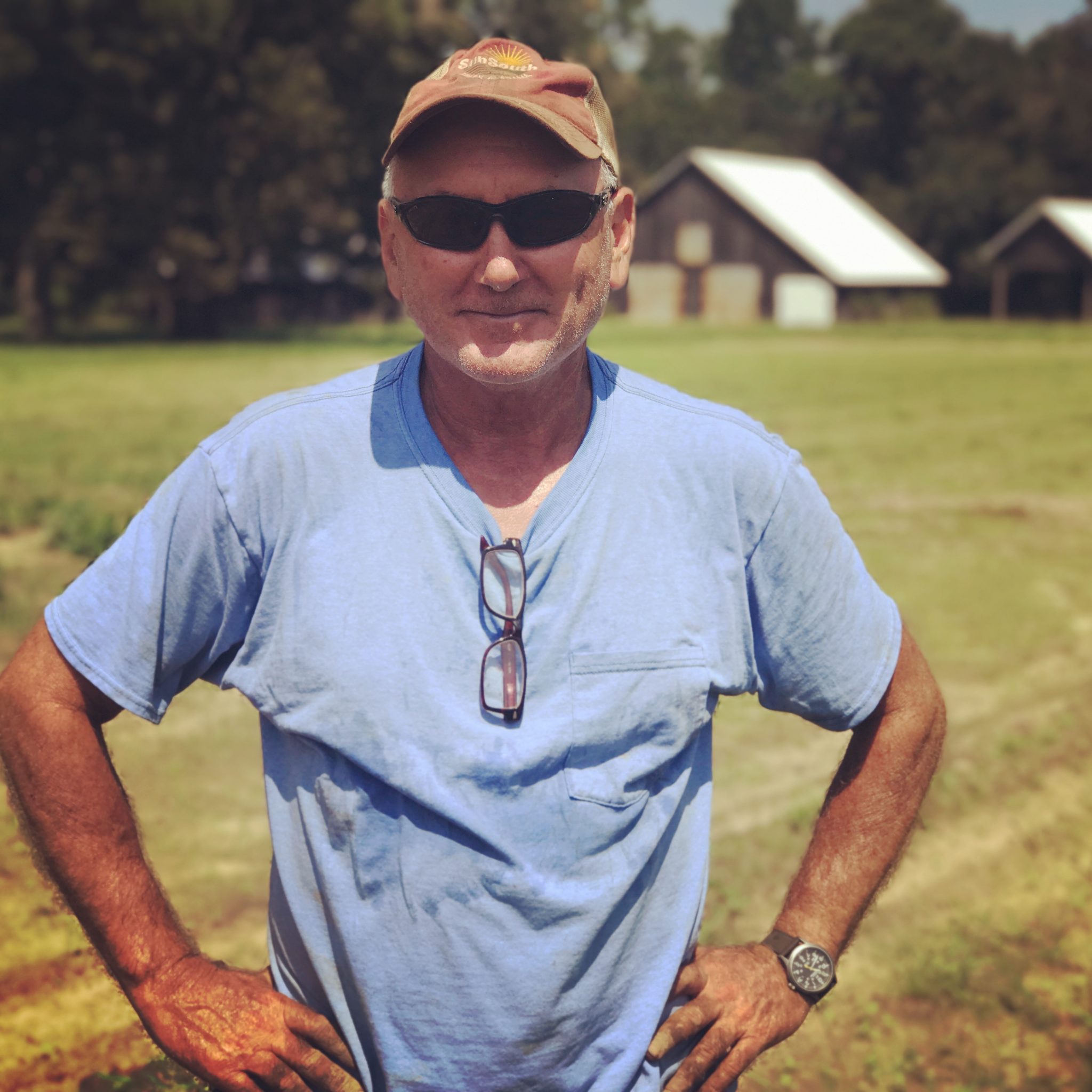 I followed my Daddy around and tried to be like him