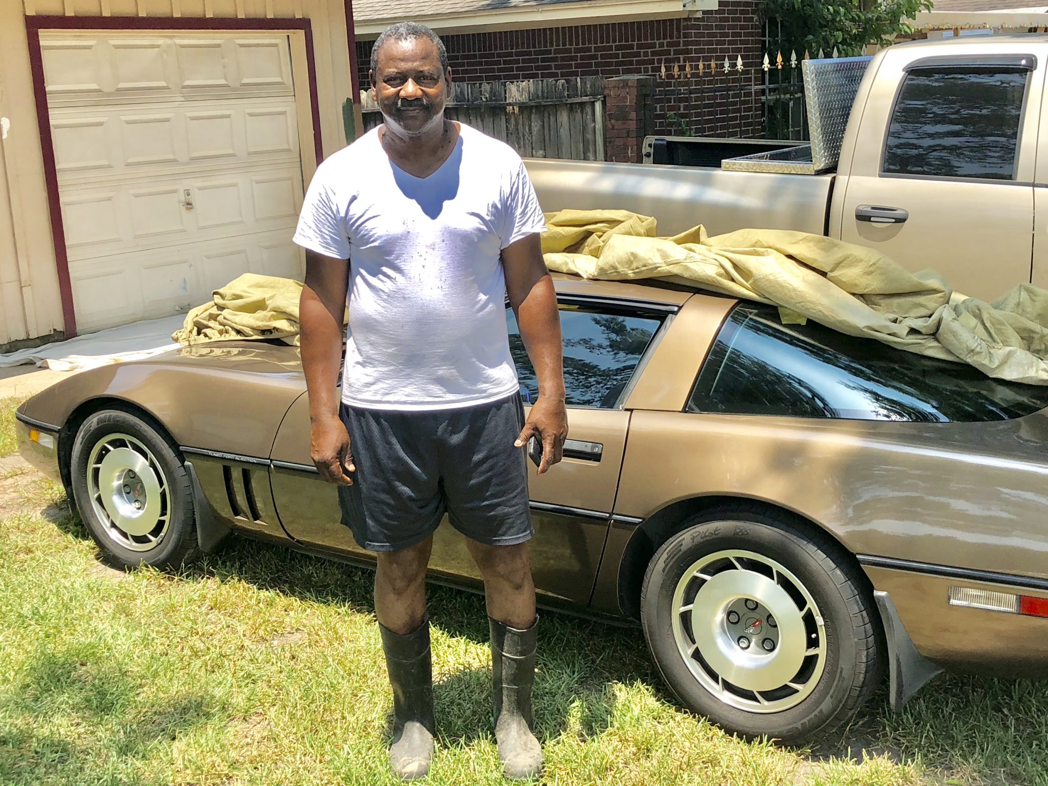 It was good to drive my Corvette again