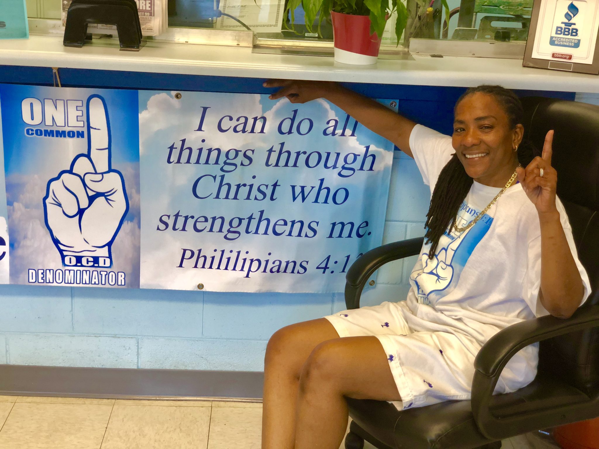 God saved me to give back