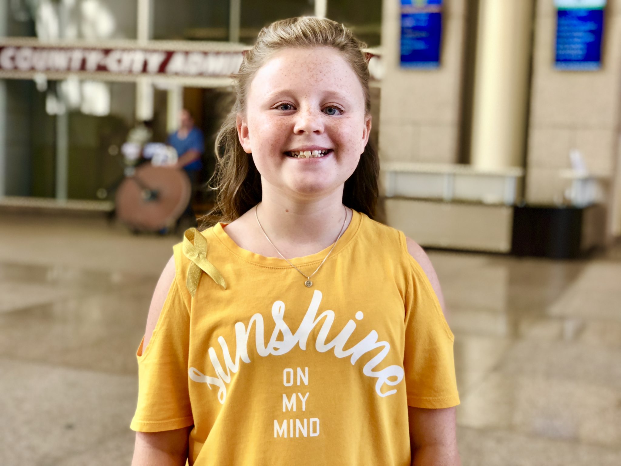 After what I have been through, I am not scared of anything but the dark