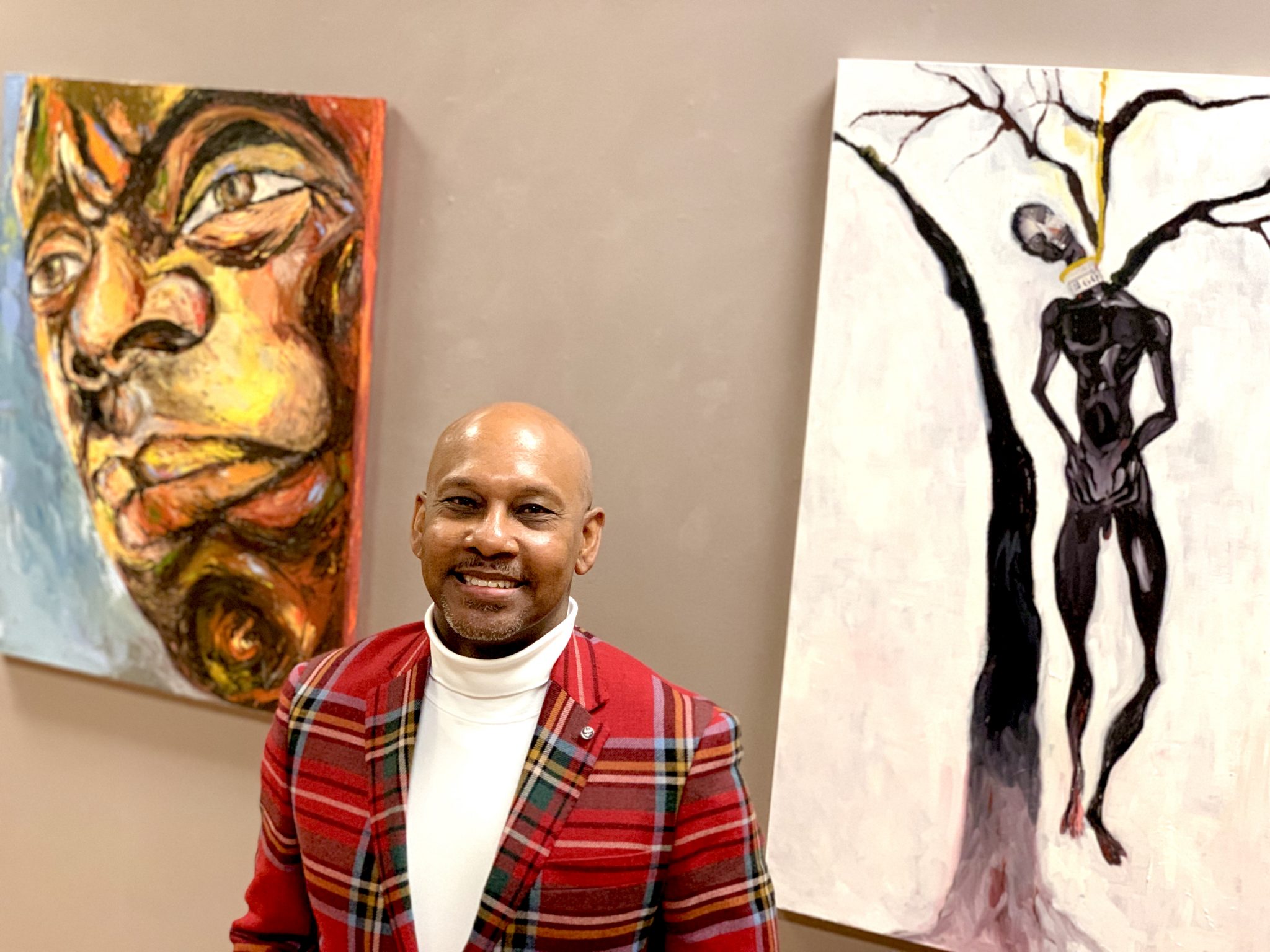 I want my art to make viewers think of where we are headed as people