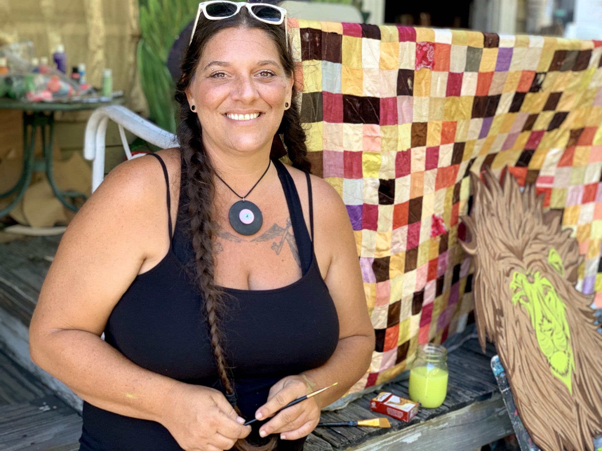 I live simply so I can be an artist