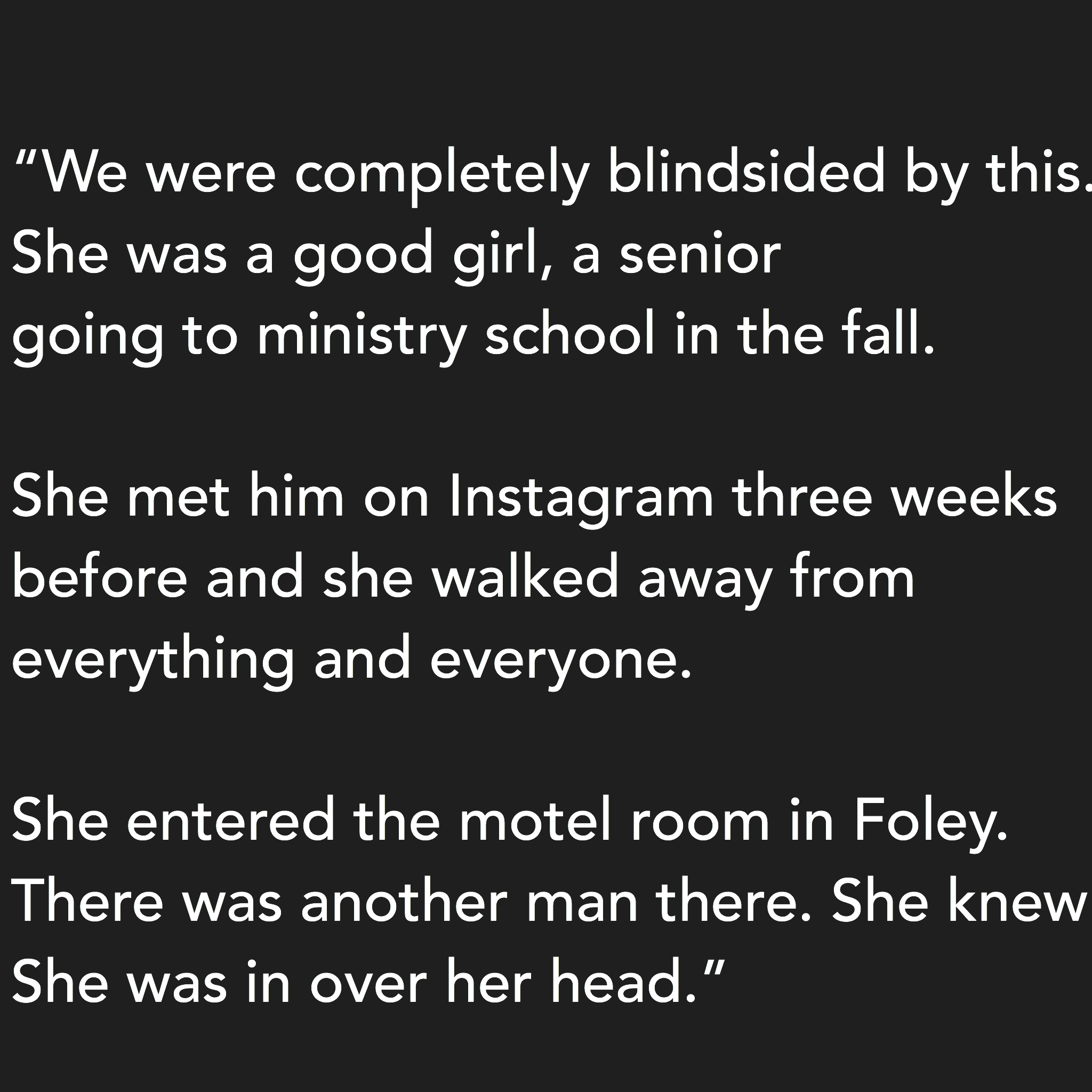 My Gut Knew Something was Wrong