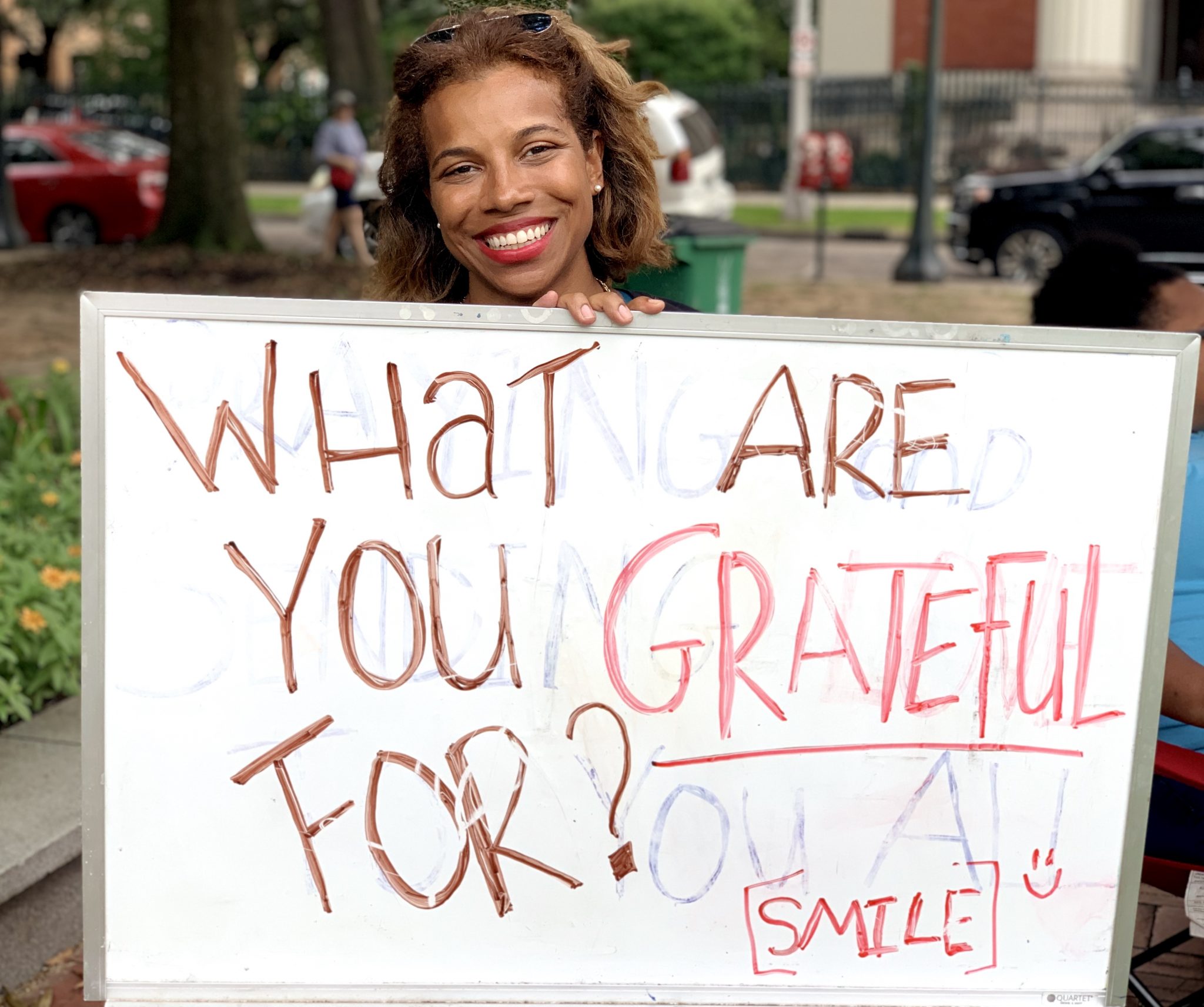 Every once in a while it is time to go out and give a message