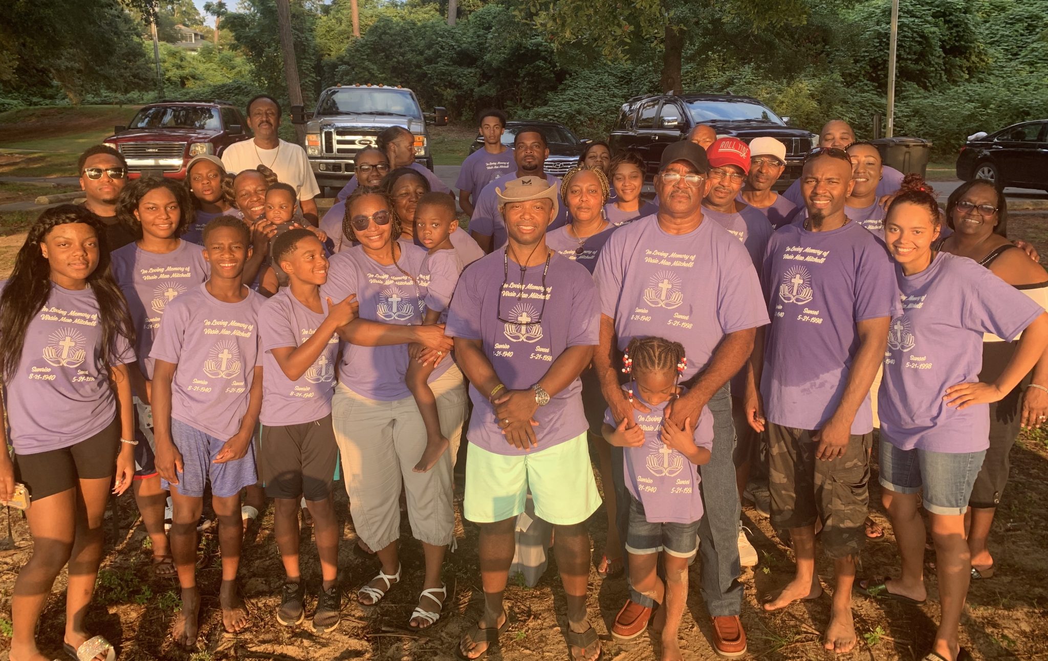 Her name was Virsie Mae Mitchell and she had 13 kids