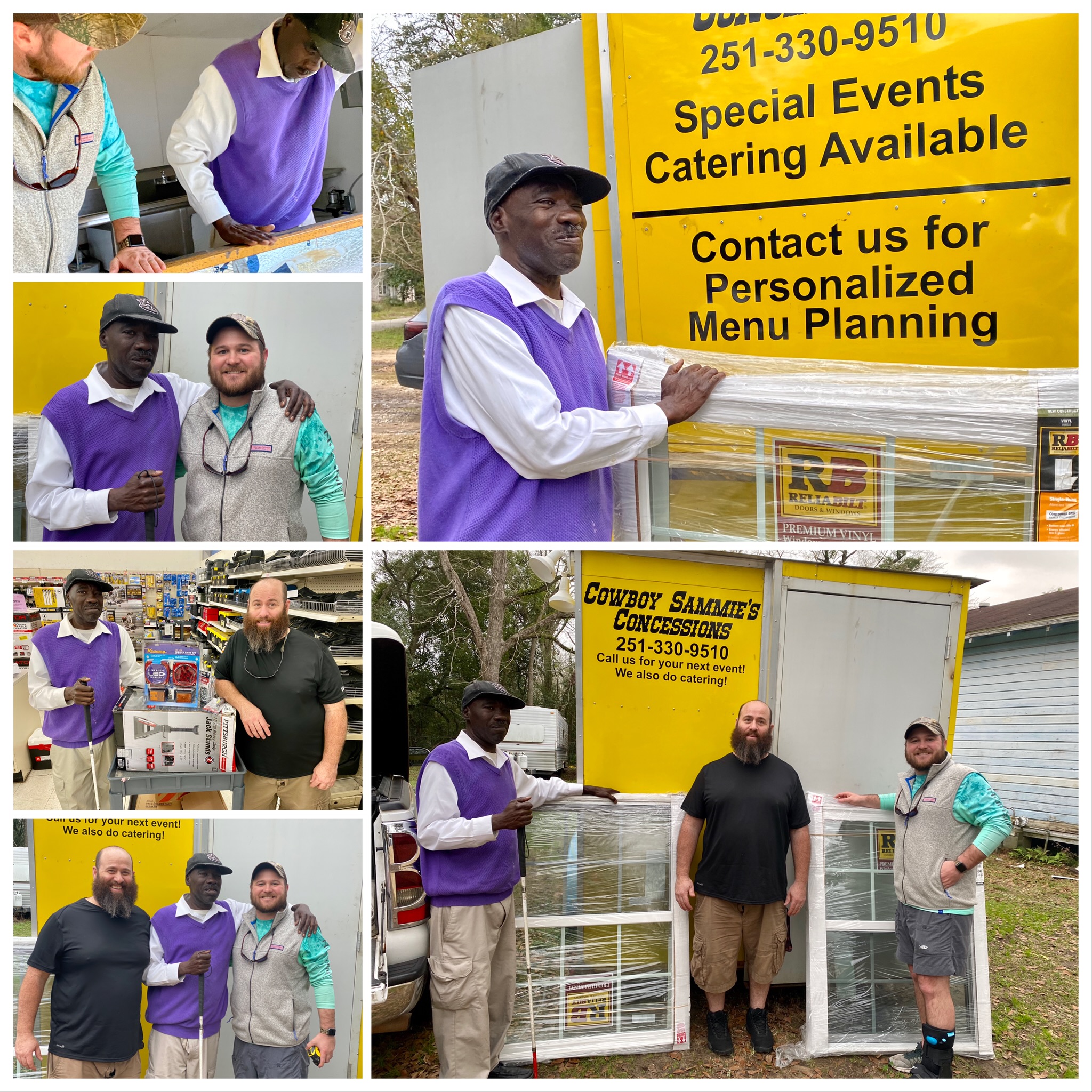 Progress for Cowboy Sammie’s food truck