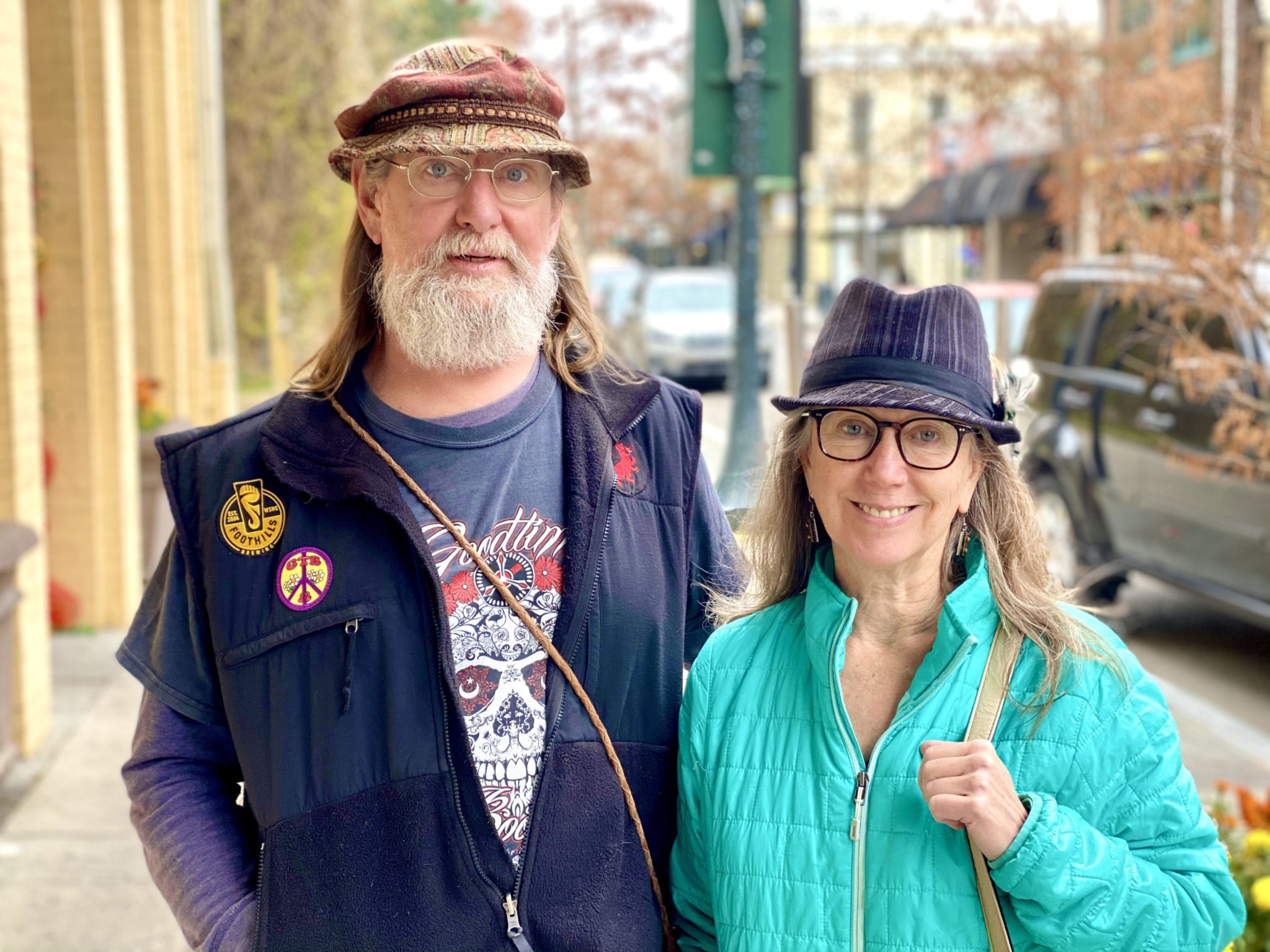 We are from Virginia dropping off hats for the Conde Cavaliers