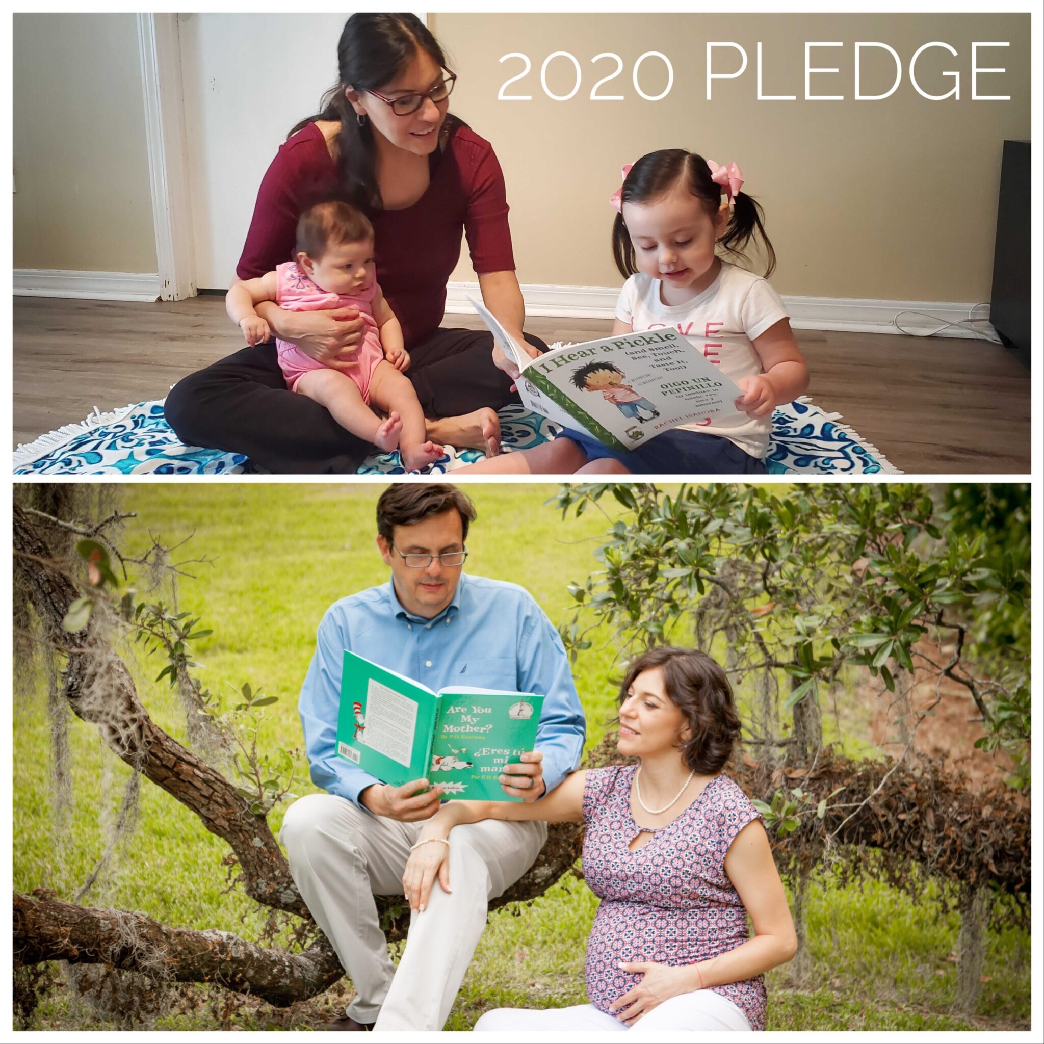 I started reading to my kids when I was pregnant