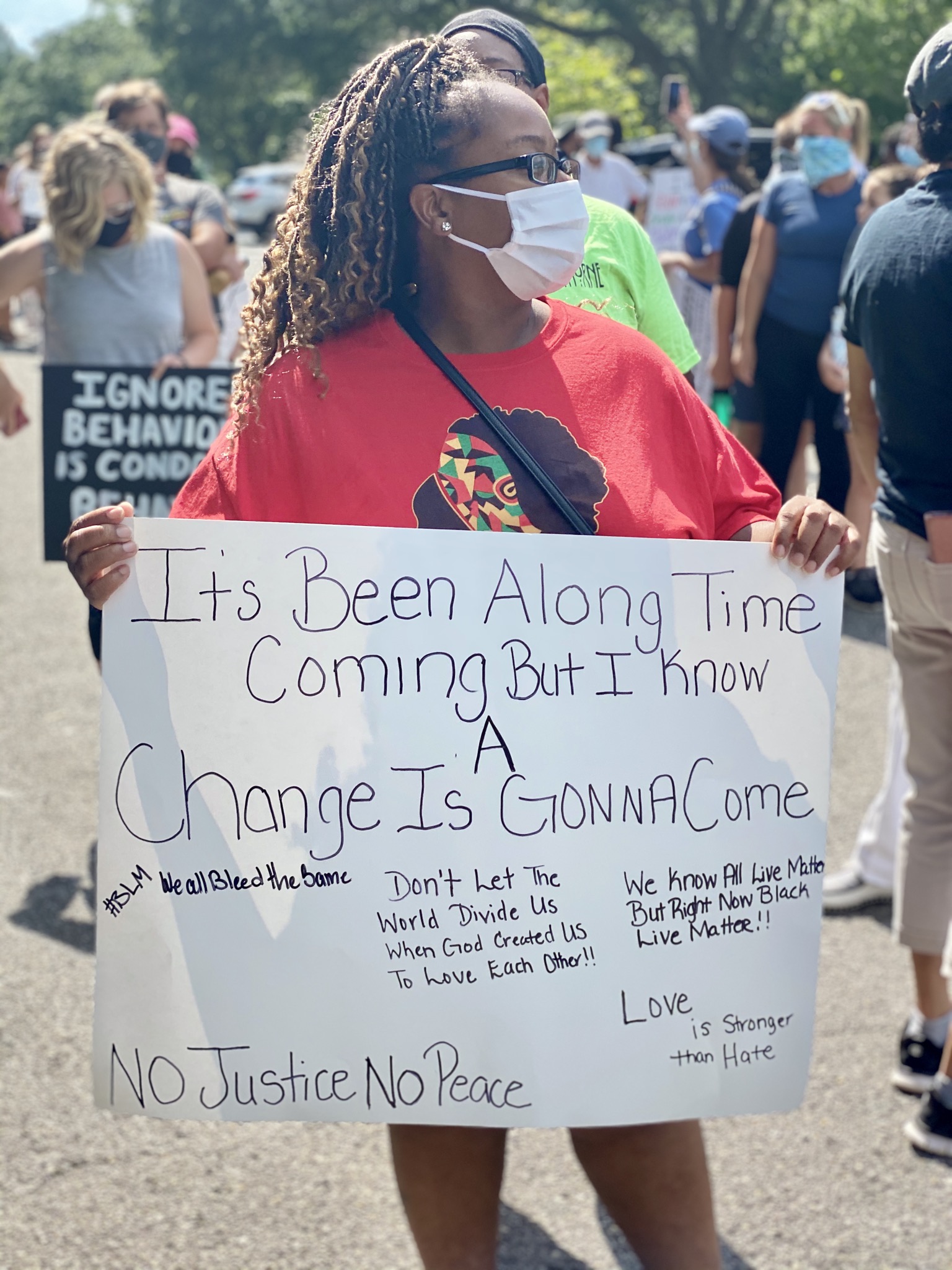 I never thought I would see this in Fairhope