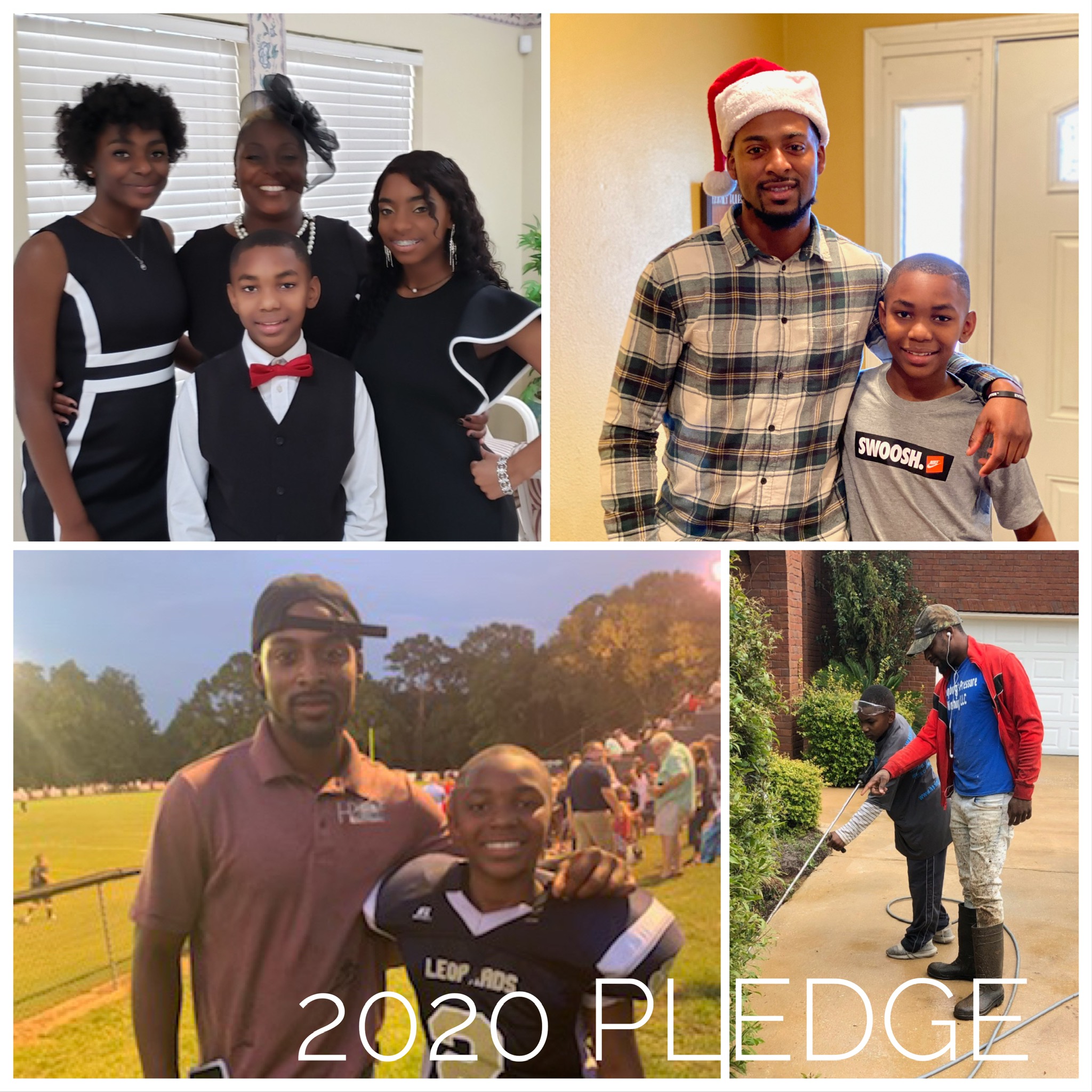 I didn’t have that ‘I want to be like you when I grow’ up figure in my life. I want to be that for him.