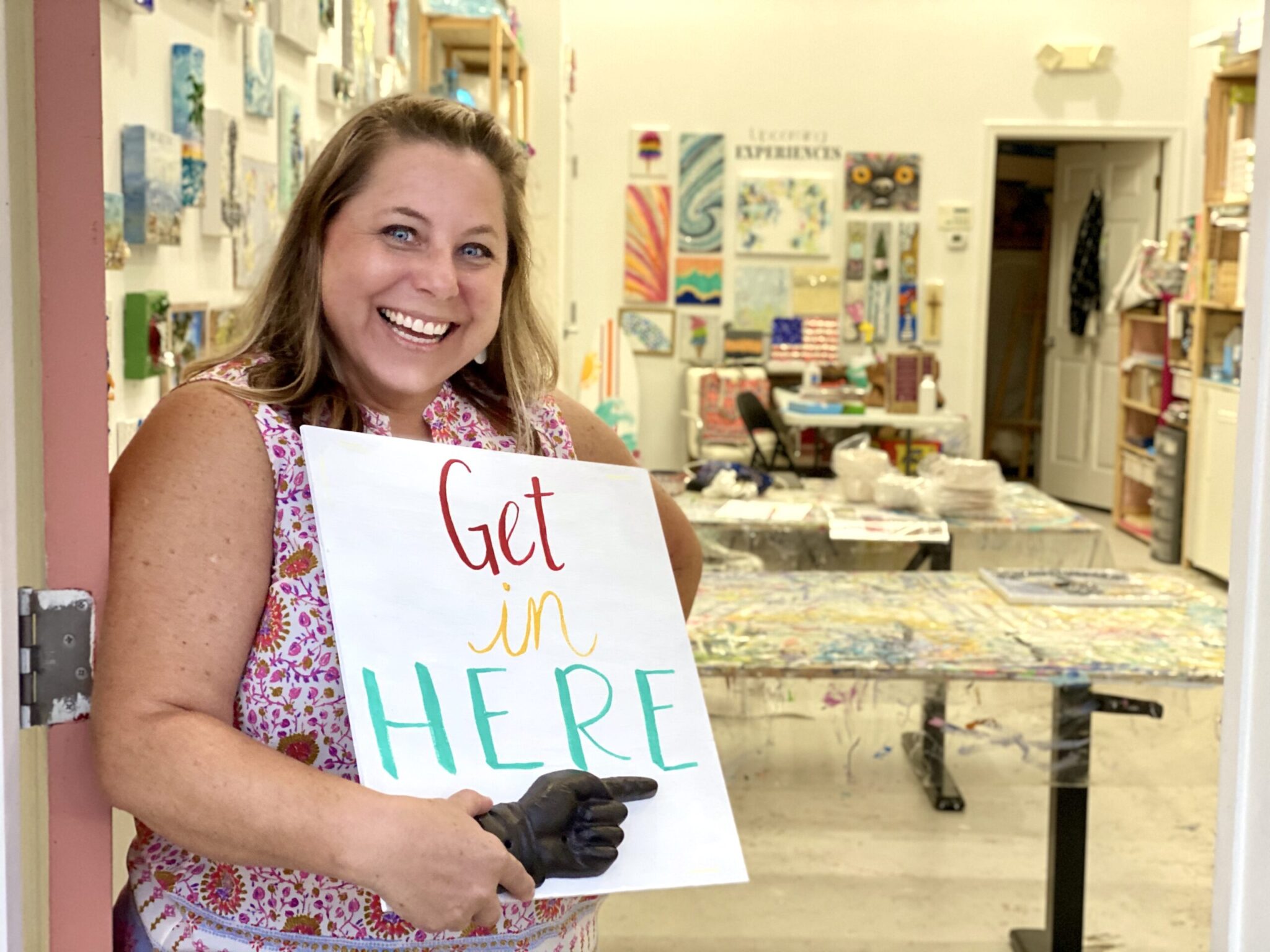 Helping people bring out their creative side is the best feeling in the world