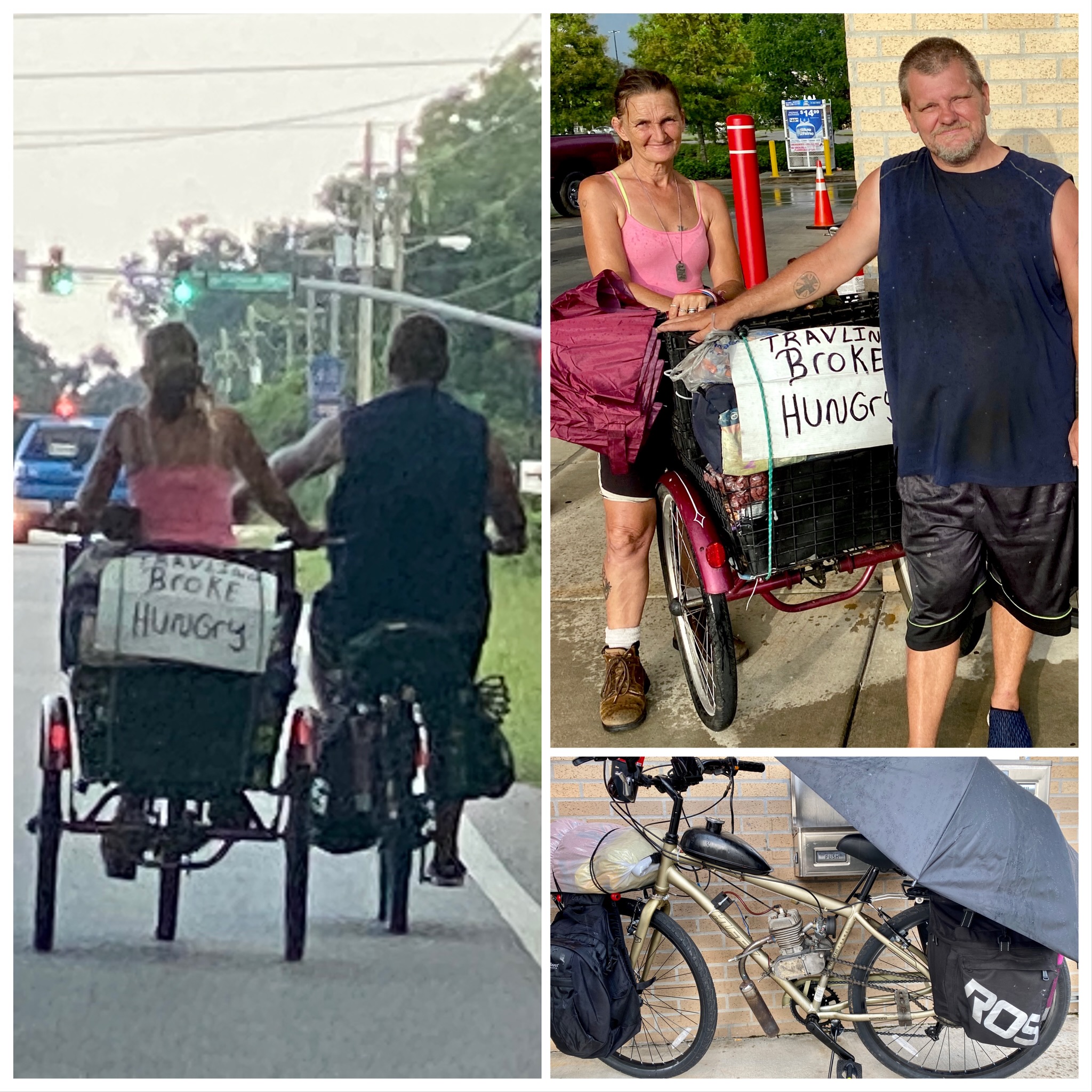 We do about 30 miles an hour, and about 100 miles a day