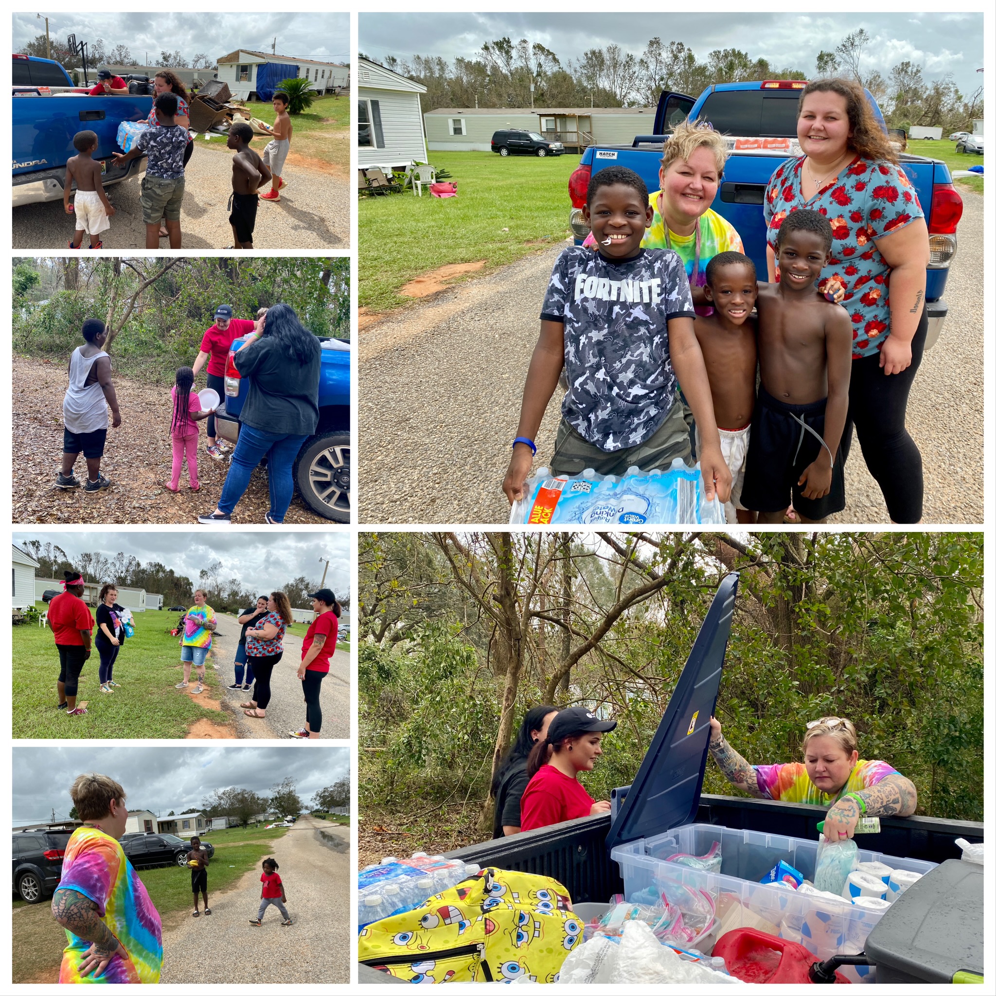 We are just neighbors showing the live of Jesus