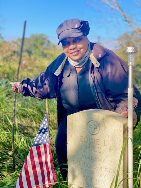 I felt like no one cared about veterans buried  a Black cemetery and they got lost