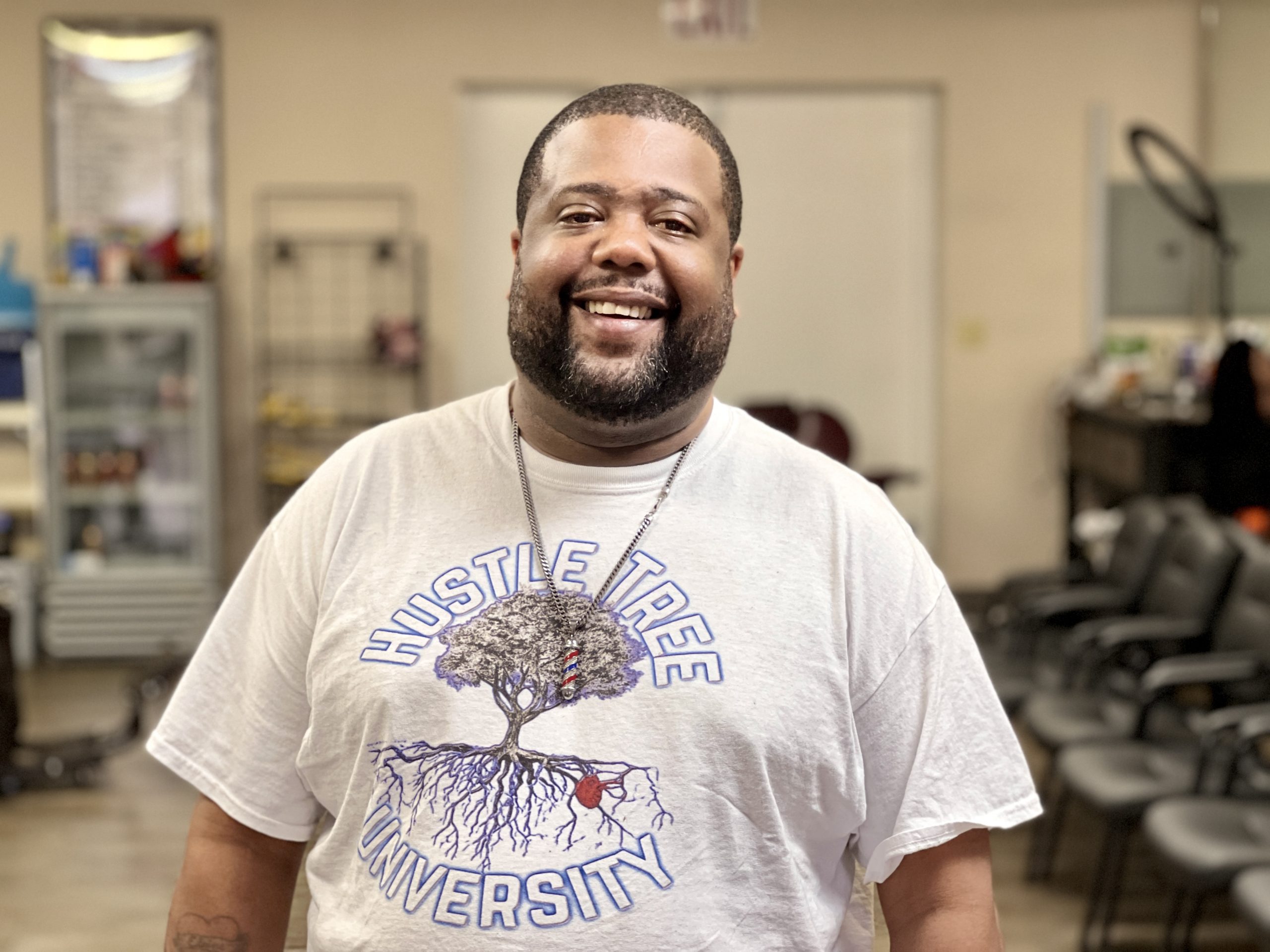Men talk in the barbershop like women talk in the beauty shop. This is a place for them to come together