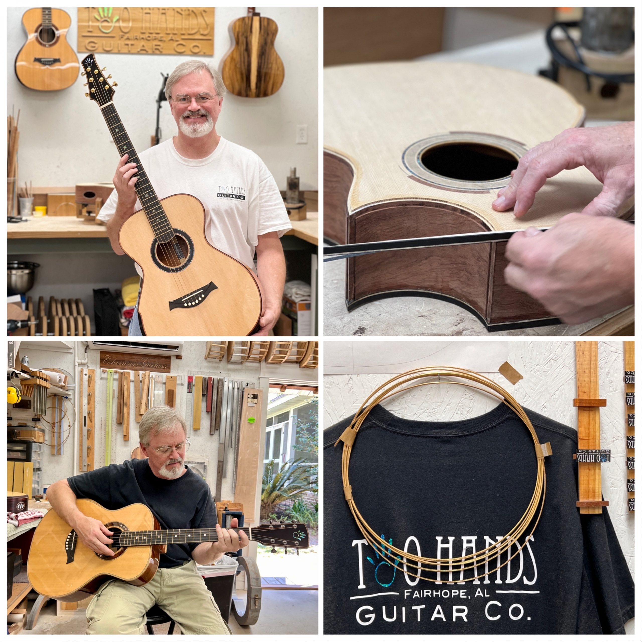 These are God’s guitars and making them is like dancing with God.