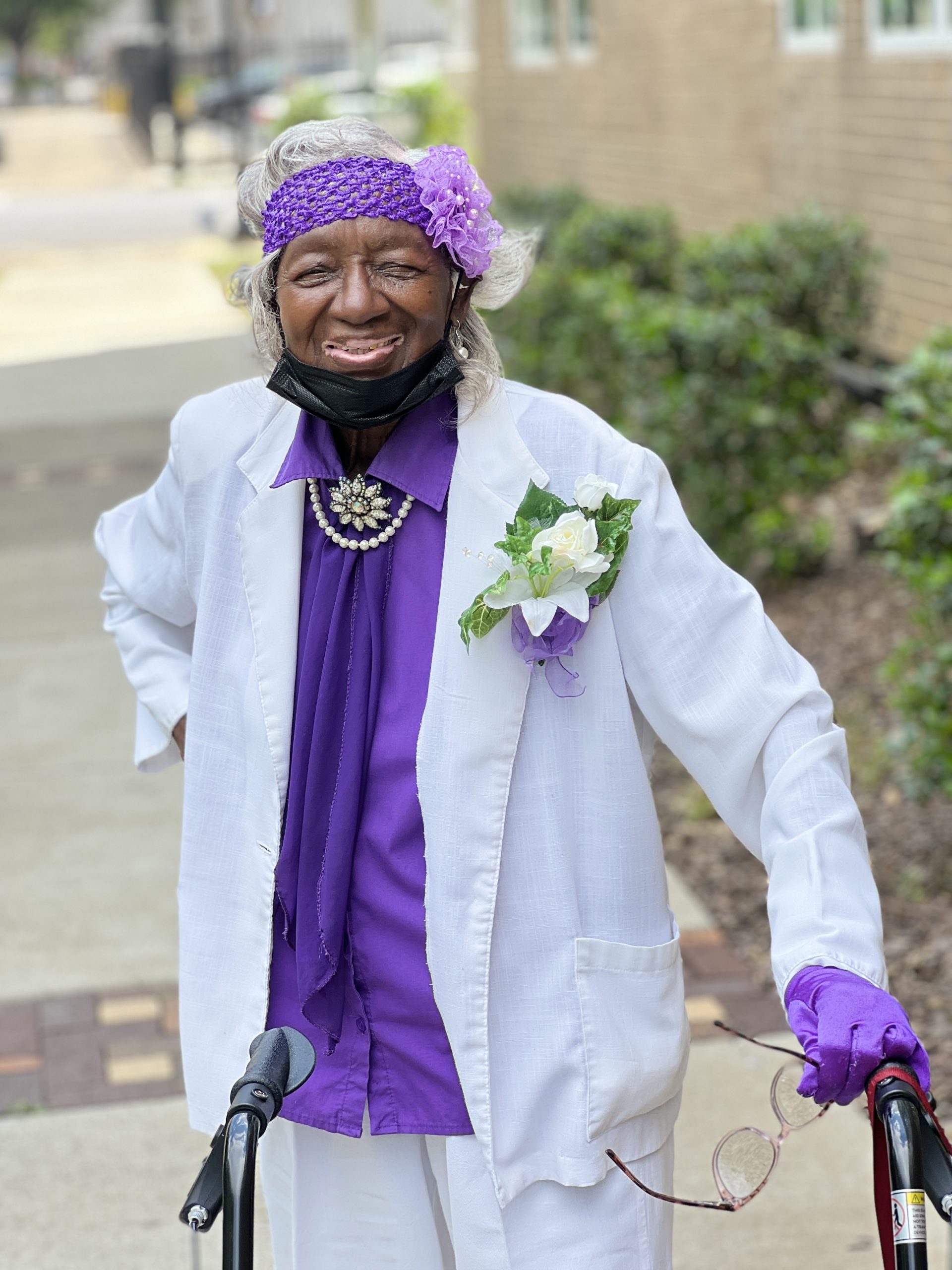 You have to live right to wear purple