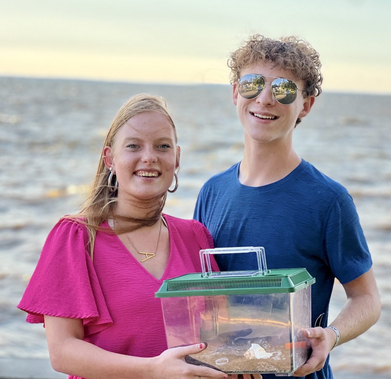 We are taking Stella to see the bay