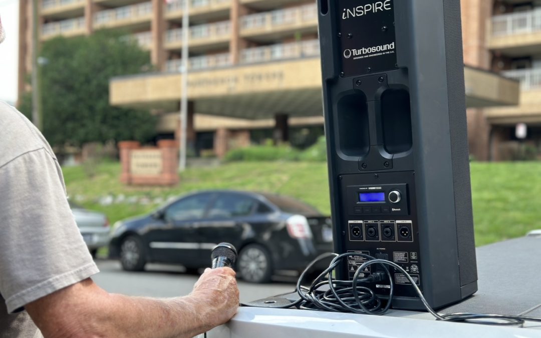 I started coming here during COVID and playing music from my truck