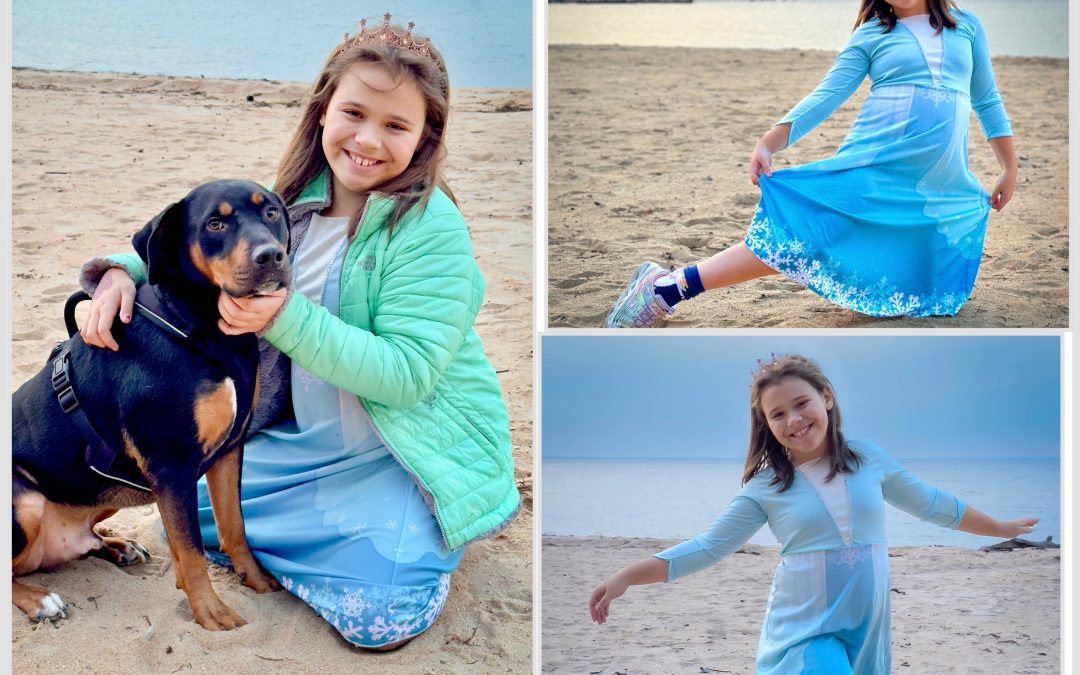 I want to be an artist, a singer, and a Disney Princess